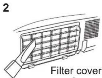 2 Filter cover