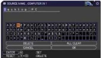 HITACHI CP-X2021WNEF - SCREEN menu - 9