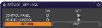 HITACHI CP-X2021WNEF - OPTION menu - 5
