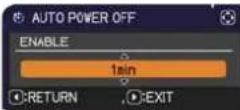 HITACHI CP-X2021WNEF - OPTION menu - 2