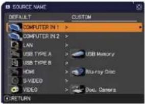 HITACHI CP-X2021WNEF - SCREEN menu - 4
