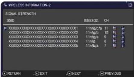 HITACHI CP-X2021WNEF - NETWORK menu - 4