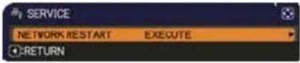 HITACHI CP-X3021WNEF - NETWORK menu - 10