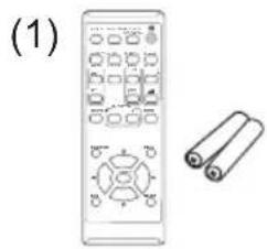HITACHI CP-X3021WNEF - Contents of package - 1