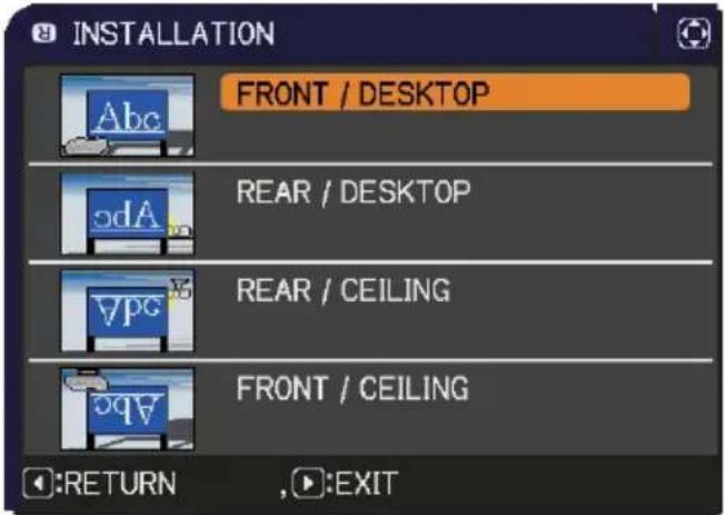 HITACHI CP-X3021WNEF - SETUP menu - 3