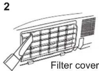 2 Filter cover