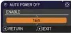 HITACHI CP-X3021WNEF - OPTION menu - 2