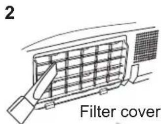 2 Filter cover