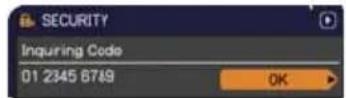 HITACHI CP-X3021WNEF - If you have forgotten your password - 5