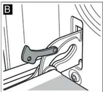 BOSCH HGV745257N - Detaching and attaching the oven door - 2