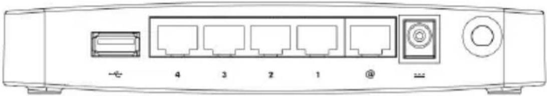 Intelbras WRH 241 - Painel posterior - 1