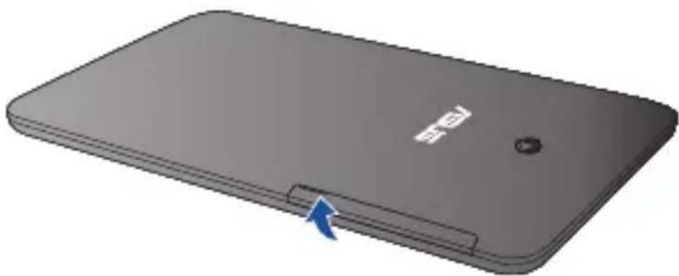 ASUS Fonepad 7 FE170CBG - Instalando um cartão microSD - 3