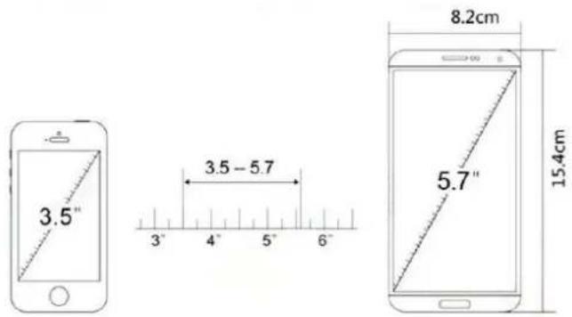 L-Link LL-AM-117 - Compatibilidad entre diferentes tamaños de Smartphone - 1
