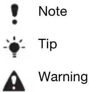 Note Tip Warning