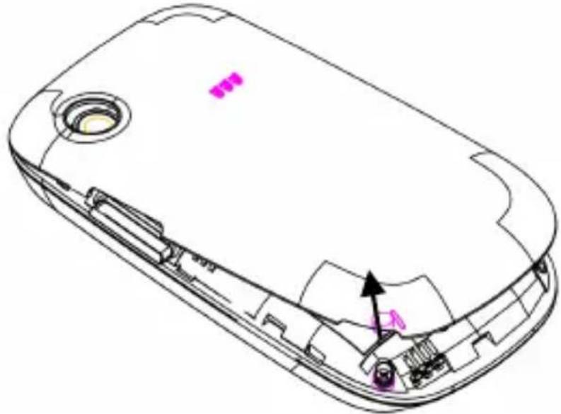 YEZZ Andy 3G 2.8 - Instalando la tarjeta SIM y/o Tarjeta MicroSD y Batería - 1