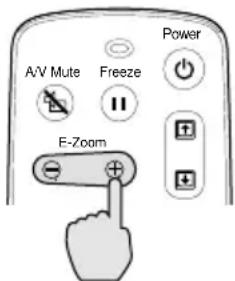 A/V Mute Freeze Power E-Zoom