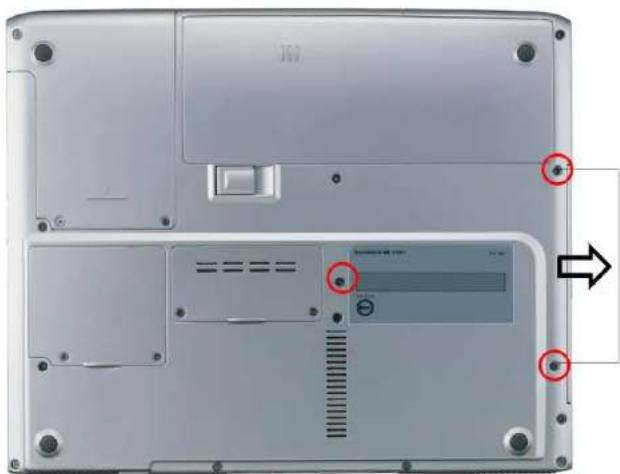 AIRIS Pragma N795 - Quitar la Unidad CD-ROM/DVD-ROM - 1