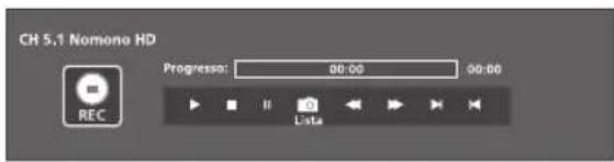 CH 5.1 Nomono HD Progresso: 00:00 00:00 REC Lista