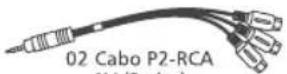 Semp Toshiba LE 3264W - Acessórios do Pedestal Fornecidos - 9