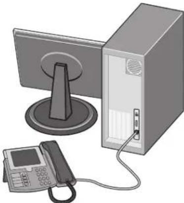 LEXMARK X658d - Conexão a um computador com modem - 3