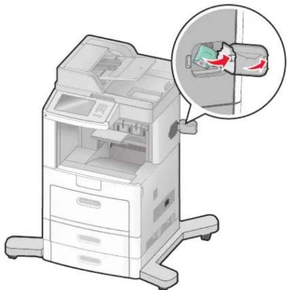 LEXMARK X658d - atolamento de grampos - 1