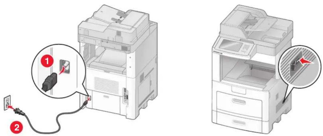 LEXMARK X658d - Instalação da impressora na rede wireless (Windows) - 1