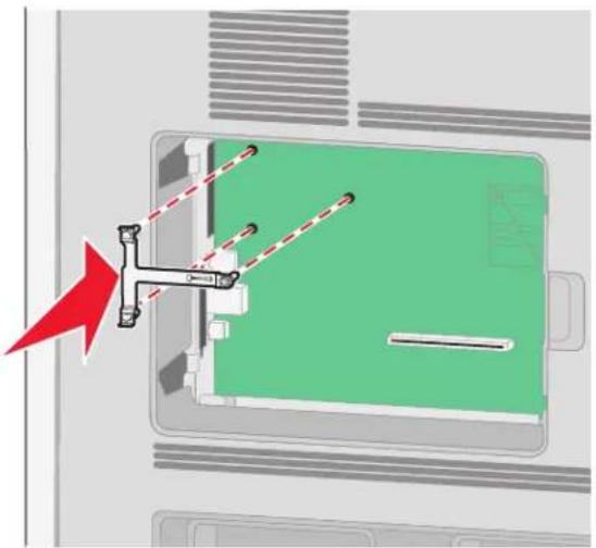 LEXMARK X658d - Instalação da Porta de Soluções Internas - 8