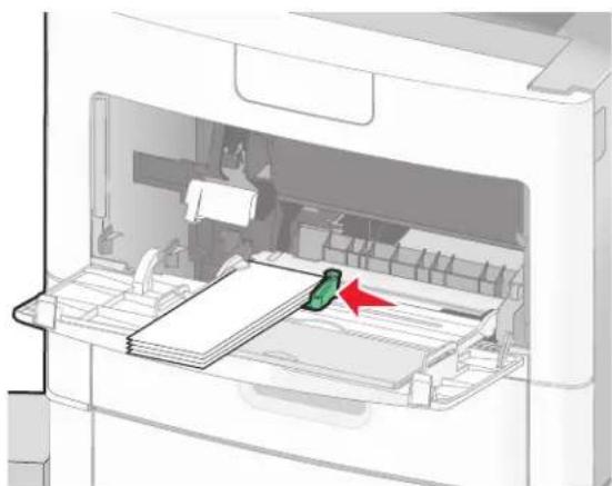 LEXMARK X658d - atolamento de papel - 2