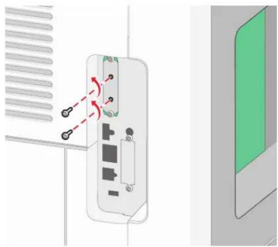 LEXMARK X658d - Instalação da Porta de Soluções Internas - 5