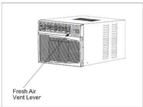Fresh Air Vent Lever