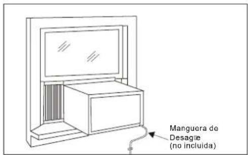 Manguera de Desagie (no incluida)