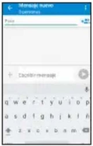 Message Answer (Everyone) Poly + Escalibir message q w e r t y u i o p a s d i g h j k i n z w c x b a m