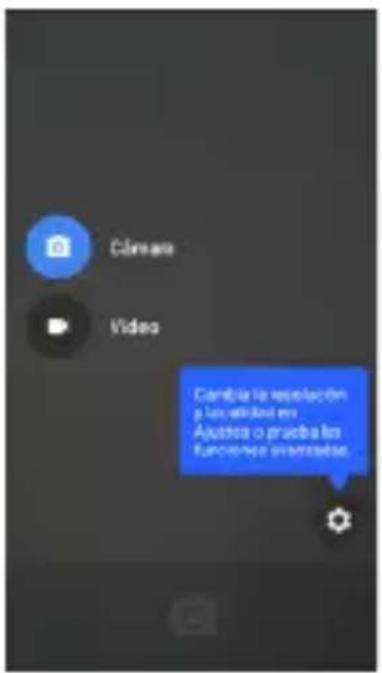 Cinema Video Cambio la evaluación a localidad en Ajustos o pruebas los funciones administradas.