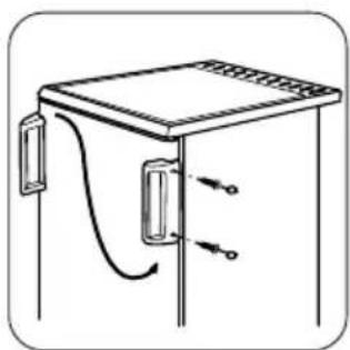 ZANUSSI ZFT 11100 WA - Ukse avamissuuna muutmine - 2