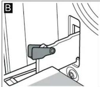 BOSCH HGV425123N - Detaching and attaching the oven door - 2