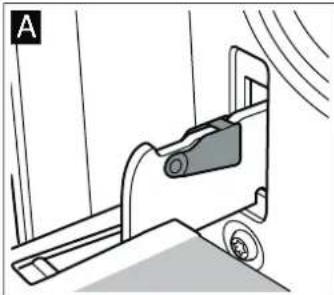 BOSCH HGV425123N - Detaching and attaching the oven door - 1
