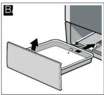 BOSCH HGV425123N - Levelling the cooker - 2