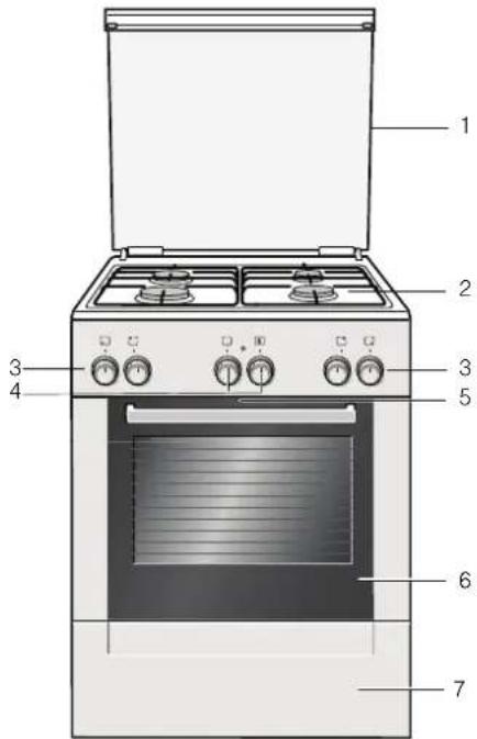 BOSCH HGV425123N - Algemeen - 1