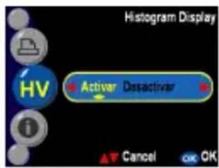 EASYPIX VX500m - HV Visualización de histograma - 1