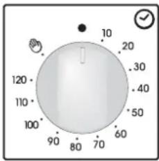 HOOVER HOT1151W - ВИКОРИСТАННЯ ТАЙМЕРА ЗАКІНЧЕННЯ ЧАСУ ПРИГОТУВАННЯ - 1