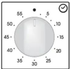 HOOVER HOT1151W - ВИКОРИСТАННЯ ТАЙМЕРА ЗІ ЗВУКОВИМ СИГНАЛОМ - 1