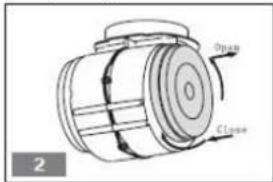 Orbegozo DS 76190 BL - MONTAGEM E SUBSTITUIÇÃO DE FILTRO A CARVÃO ACTIVO - 1