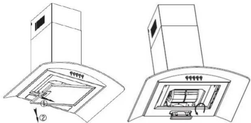 Orbegozo DS 76190 BL - Note: if the bulb is faulty, replace immediately. - 1