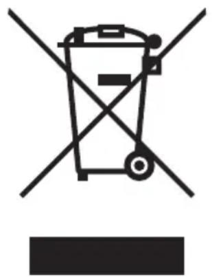 Guzzanti GZ-3611 - DISPOSAL OF USED ELECTRICAL AND ELECTRONIC EQUIPMENT - 1