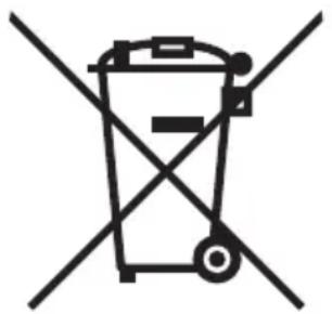 Guzzanti GZ-3611 - Informace pro uživatele k likvidaci elektrických a elektronických zařízení (domácnosti) - 1