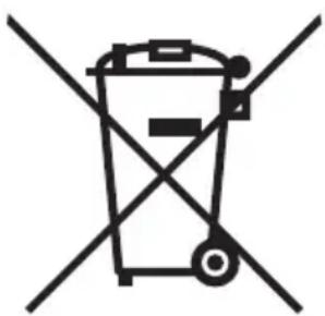 Guzzanti GZ-8206 - Informacje dotyczące sposobu likwidacji zużytego sprzętu elektrycznego (dla gospodarstw domowych) - 1