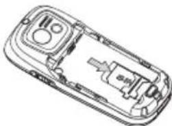 PHILIPS S660 - Insert the SIM card - 1