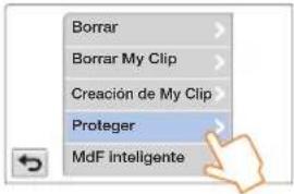 Borrar Borrar My Clip Creación de My Clip Proteger MdF Inteligente