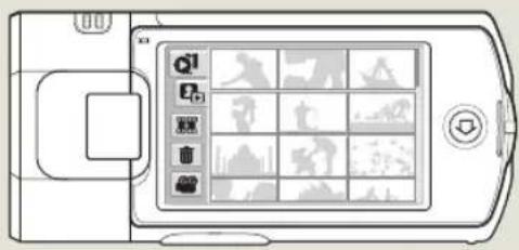 SAMSUNG HMX-QF320 - Ajuste de la pantalla LCD - 3