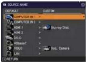 HITACHI CP-X9111 - SCREEN menu - 5